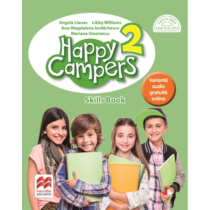 Happy Campers. Student Book, Workbook. Clasa A II-A
