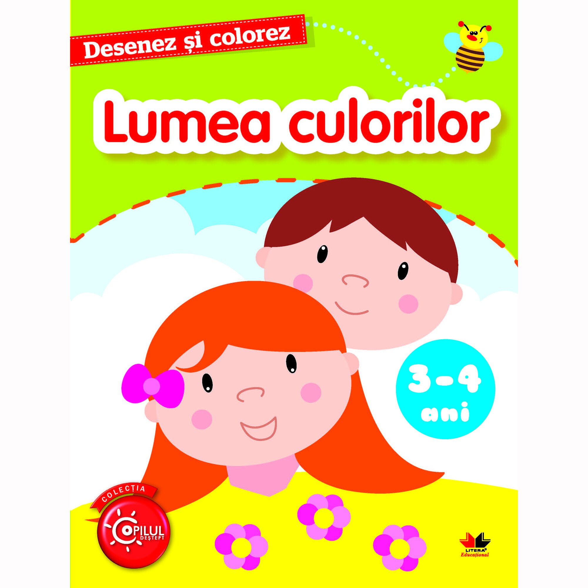 Desenez si colorez. Lumea Culorilor. 3-4 Ani