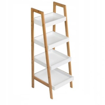 Etajera cu 4 rafturi, Modernhome, Alba-Nature Etajera cu 4 rafturi, Modernhome, Alba-Nature