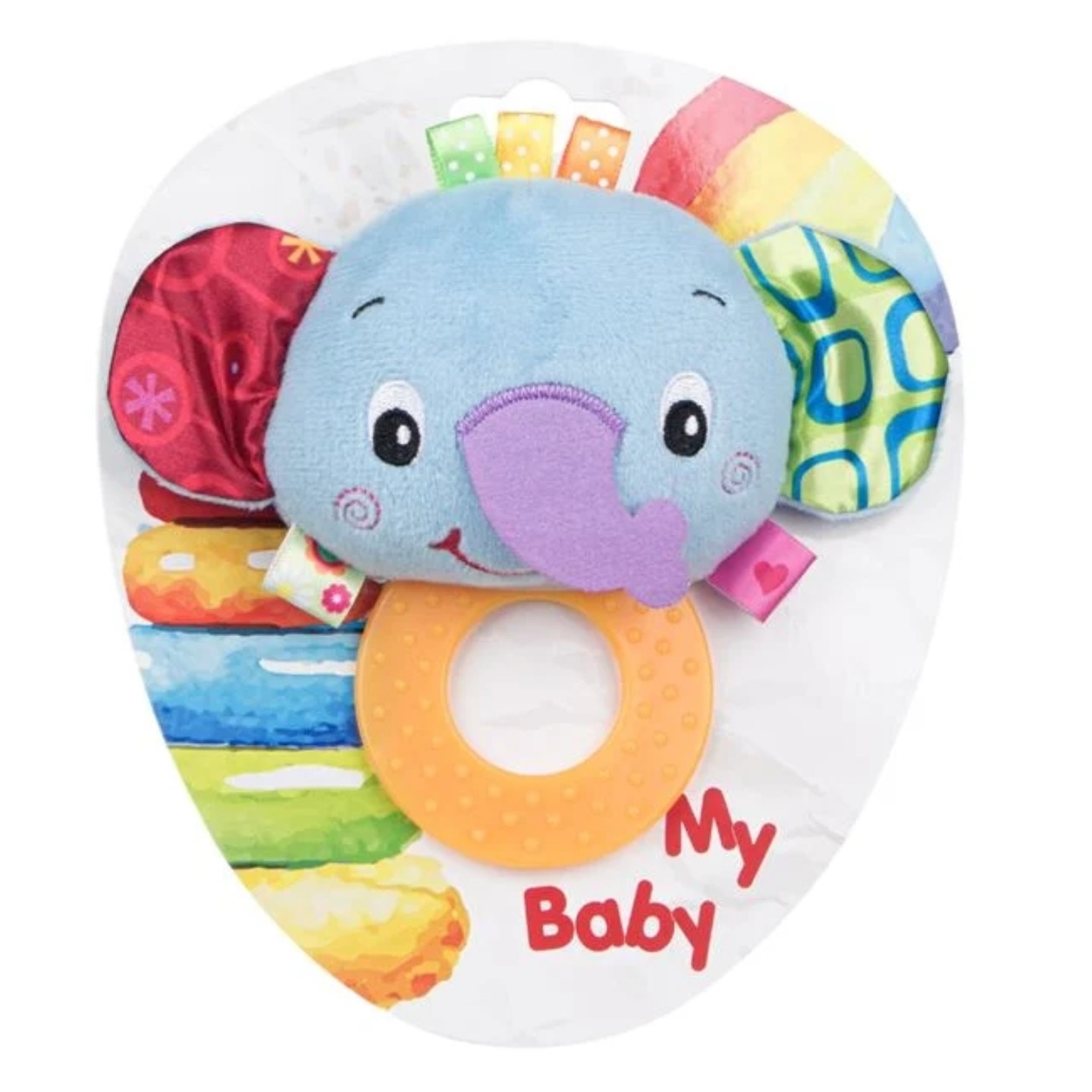 Jucarie zornaitoare elefant Yana, multicolor