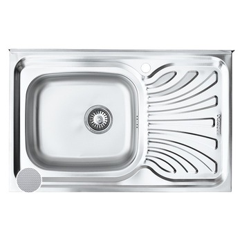 Chiuveta Freddo ERT-SN 9001S,Inox, 80x50cm, Cuva stanga Chiuveta Freddo ERT-SN 9001S,Inox, 80x50cm, Cuva stanga