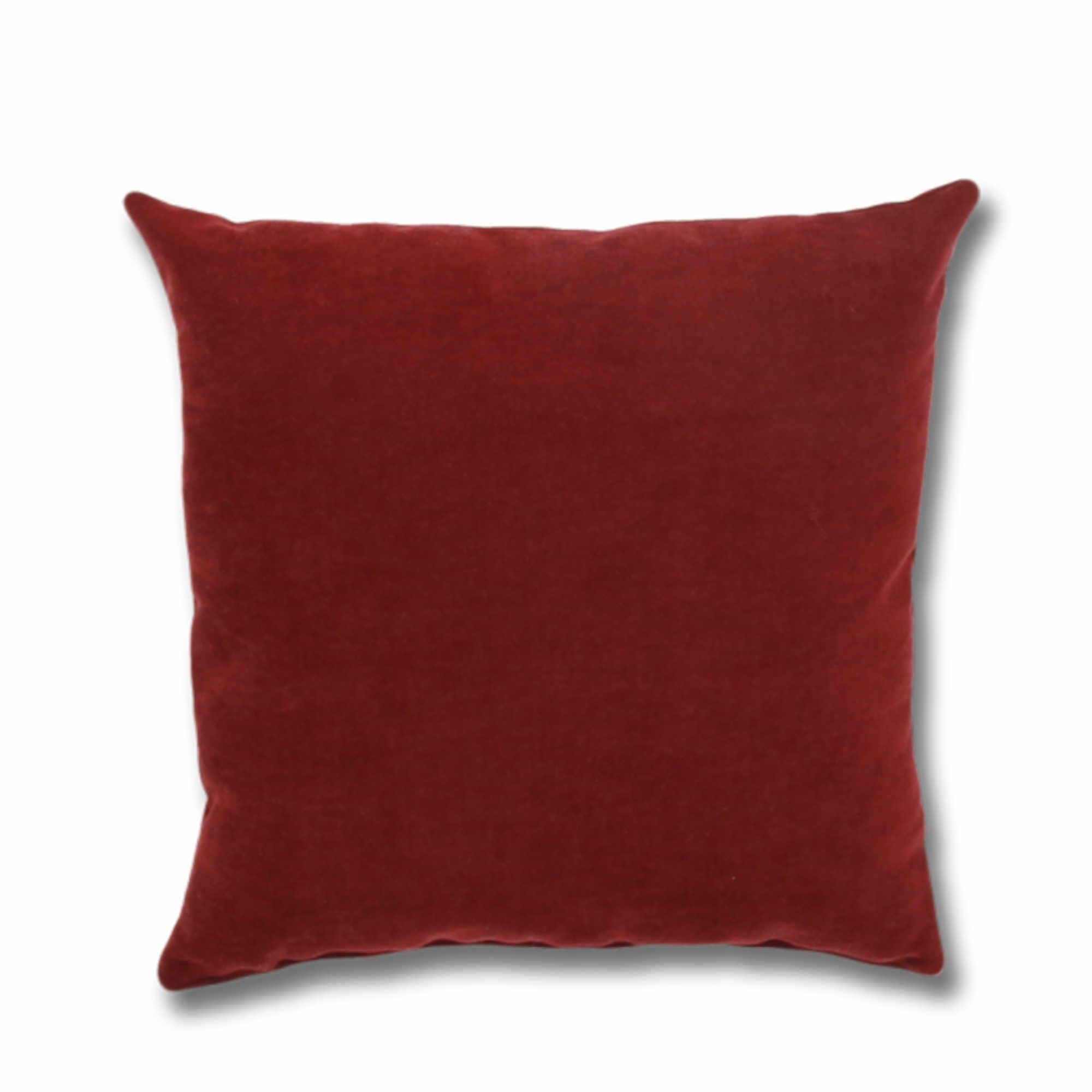 Perna decor Hazan, hipoalergenica, poliester + fibra poliester siliconizata, grena, 50 x 50 cm