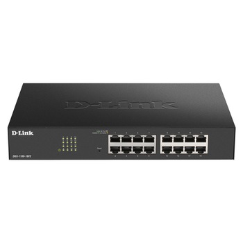 Switch D-Link DGS-1100-16V2, 16 ports Gigabit Switch D-Link DGS-1100-16V2, 16 ports Gigabit