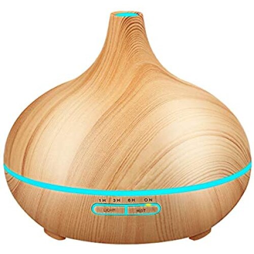 Difuzor uleiuri esentiale, ClauM, 400 ml, culoare stejar, 4-1/13