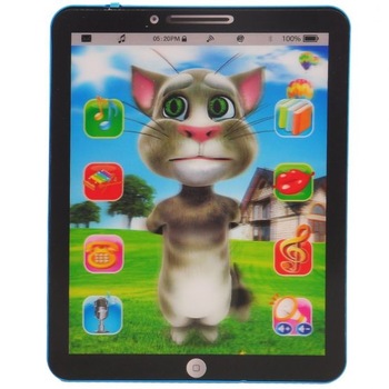 Tableta de jucarie 3D Talking Tom, 12 functii cu touch 14.5 x 8.5 cm Tableta de jucarie 3D Talking Tom, 12 functii cu touch 14.5 x 8.5 cm