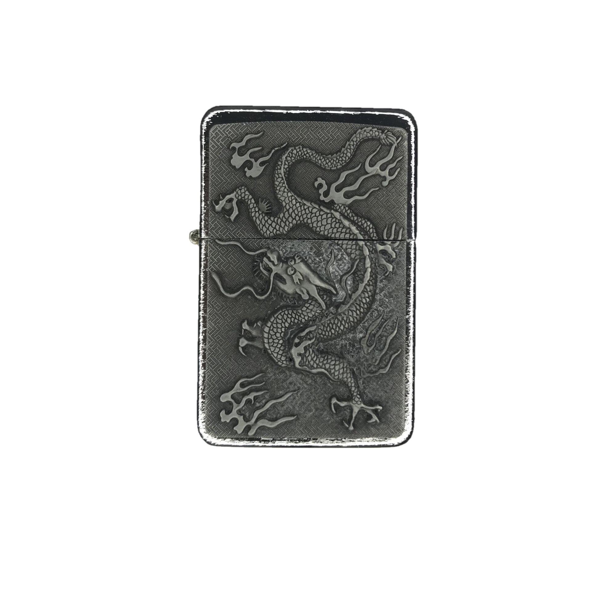 Bricheta metalica Angel Dragon multicolor cu benzina