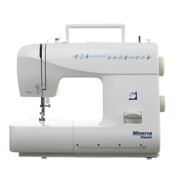 Masina de cusut electromecanica Minerva CLASSIC Model 2020, 12 Programe, 800 Imp/Min, 70W, Alb Masina de cusut electromecanica Minerva CLASSIC Model 2020, 12 Programe, 800 Imp/Min, 70W, Alb
