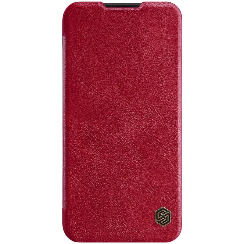 Husa tip carte Nillkin Qin pentru Samsung Galaxy A01 , rosu