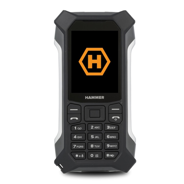 Мобилен телефон myPhone Hammer Patriot, Черен, Българско меню