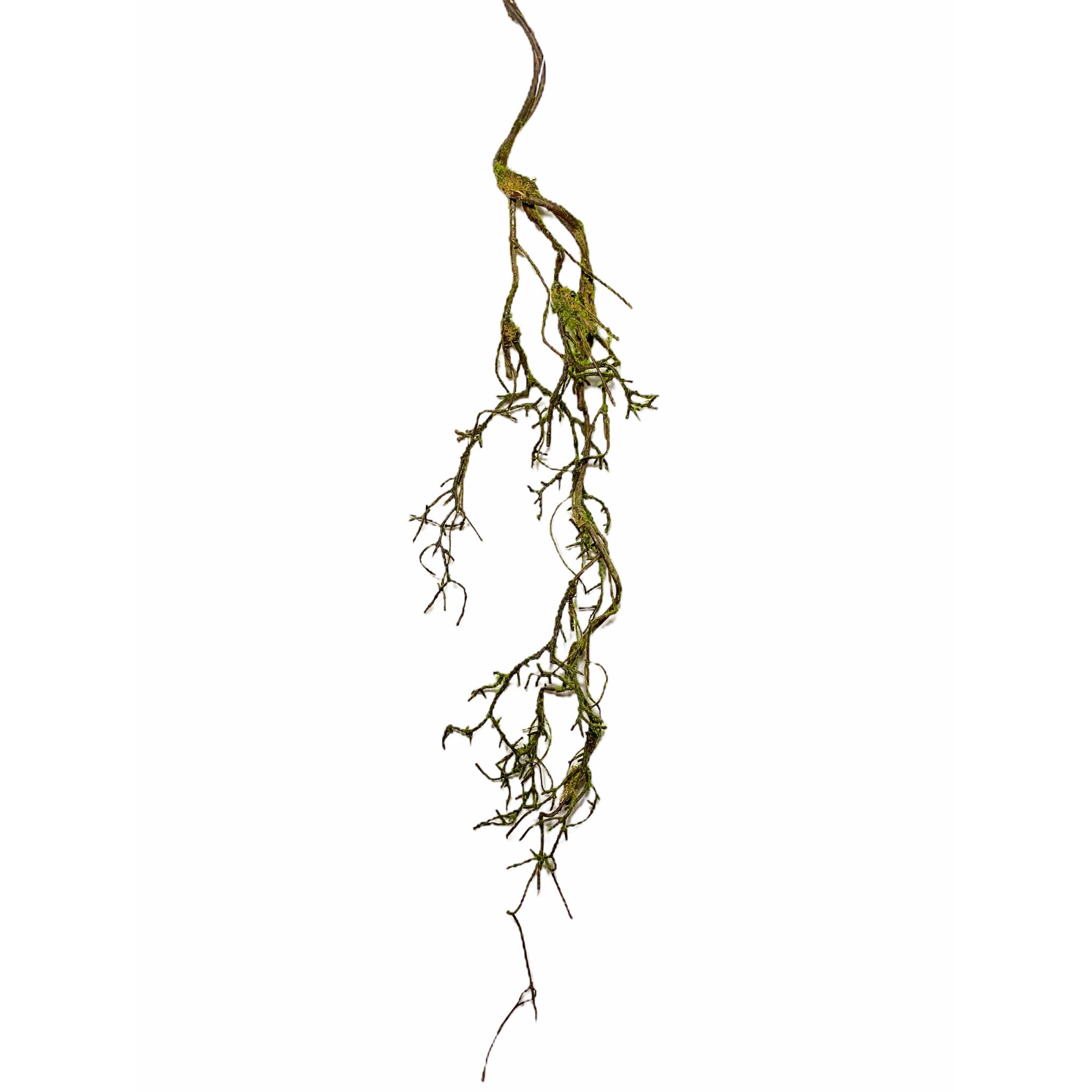 Crenguta decorativa artificiala Atelier, 100cm, Verde