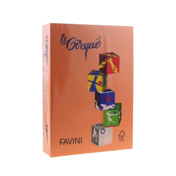 Hartie Copiator A4 Favini, 500 Coli/Top, 80 g/m², Portocaliu Hartie Copiator A4 Favini, 500 Coli/Top, 80 g/m², Portocaliu