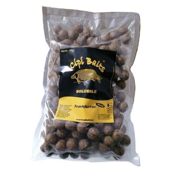 Boiles Frankfurter+, 20mm (Fierte) , Cipi Baits, gramaj 1 Kg