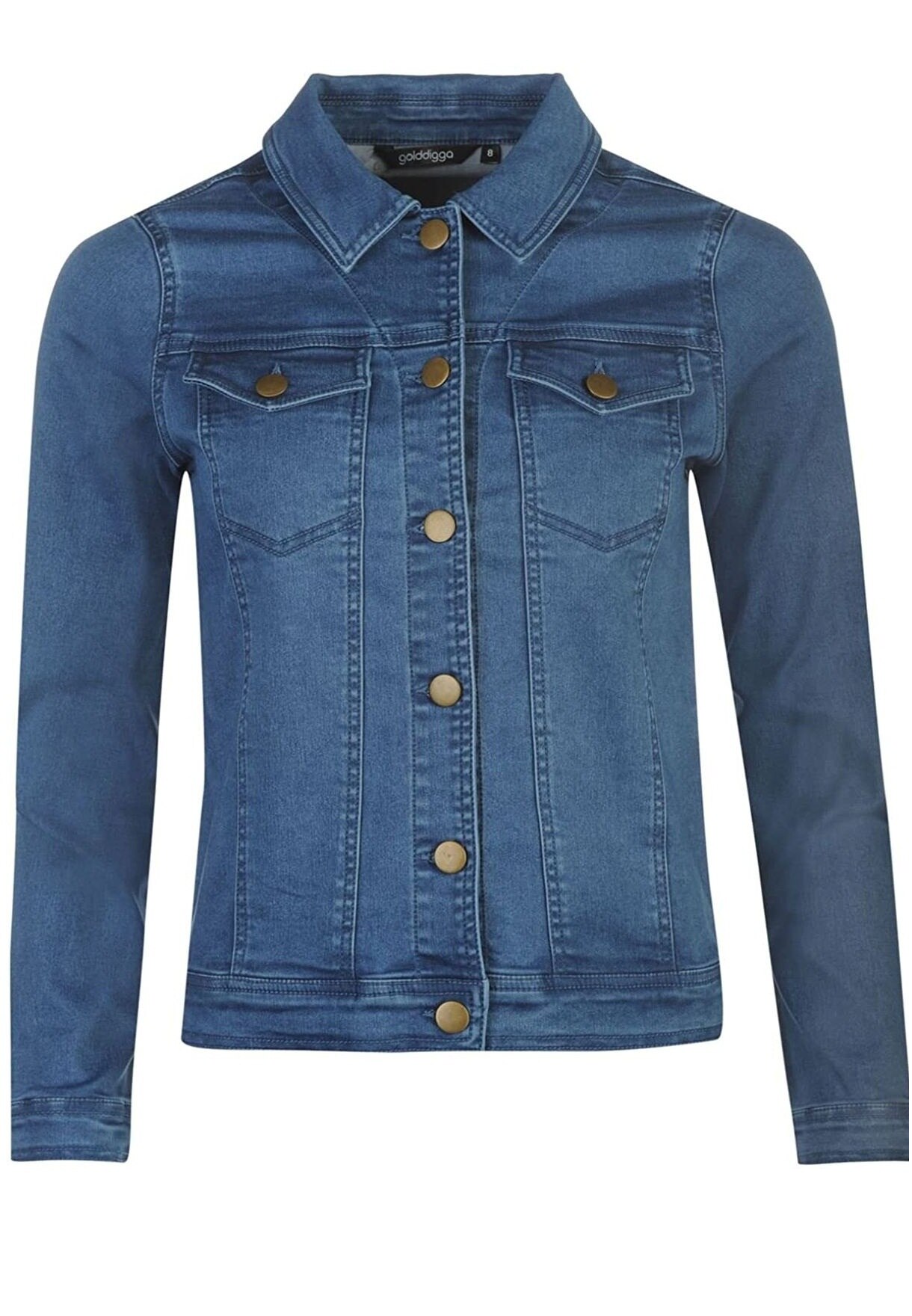Jacheta de blugi pentru femei, Golddigga, Classic DNM, Albastru, M