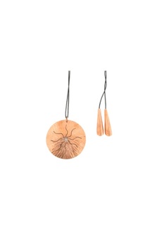 Pandantiv Soare Cupru, Aramiu, 4.7 cm Pandantiv Soare Cupru, Aramiu, 4.7 cm