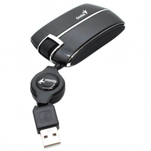 Mouse Genius Traveler P330, USB, Negru/Gri