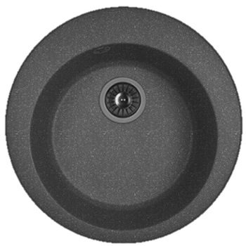 Chiuveta bucatarie DR. GANS Gala, compozit granit, 510mm, adancime cuva 200mm, negru Chiuveta bucatarie DR. GANS Gala, compozit granit, 510mm, adancime cuva 200mm, negru