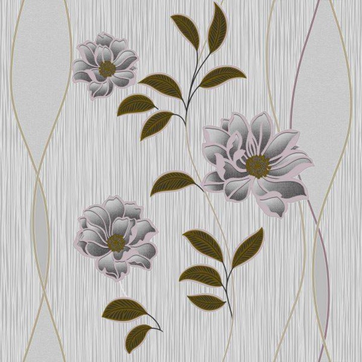 Tapéta DEGRETS 1211 Papír, Bulgaria szürke, Méret: 0.53m x 10.05m = 5.3 m2