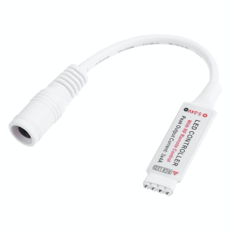 Mini controler FL banda led RGB 4 fire, wireless 17 taste