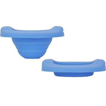 Liner Potette Plus Reutilizabil de Silicon pentru Olita Portabila 2 in 1, Albastru Liner Potette Plus Reutilizabil de Silicon pentru Olita Portabila 2 in 1, Albastru
