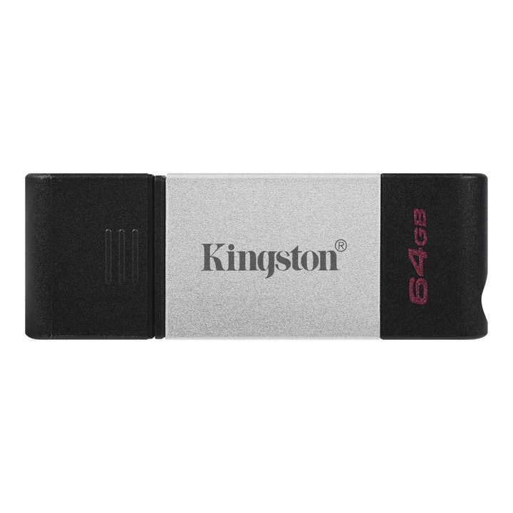 USB Flash памет Kingston DataTraveler 80, 64GB, USB-C 3.2 Gen 1