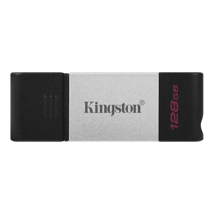 USB Flash памет Kingston DataTraveler 80, 128GB, USB-C 3.2 Gen 1