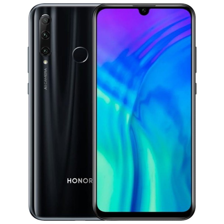 Смартфон HONOR 20E, 4/64GB, Черен