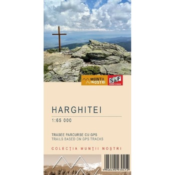 Harta de drumetie - Muntii Harghitei - Harta de drumetie - Muntii Harghitei -