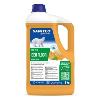 Detergent odorizant pardoseli - melon 5kg Sanitec Detergent odorizant pardoseli - melon 5kg Sanitec