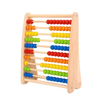 Numaratoare din lemn masiv NOVOKIDS™ Wooden Abacus , 10 randuriX10 bilute de numarat, Dimensiuni 25x12x32 cm, Jucarie educativa , Materiale Eco, Multicolor Numaratoare din lemn masiv NOVOKIDS™ Wooden Abacus , 10 randuriX10 bilute de numarat, Dimensiuni 25x12x32 cm, Jucarie educativa , Materiale Eco, Multicolor