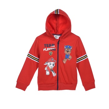 Hanorac cu fermoar Patrula Catelusilor rosu Hanorac cu fermoar Patrula Catelusilor rosu