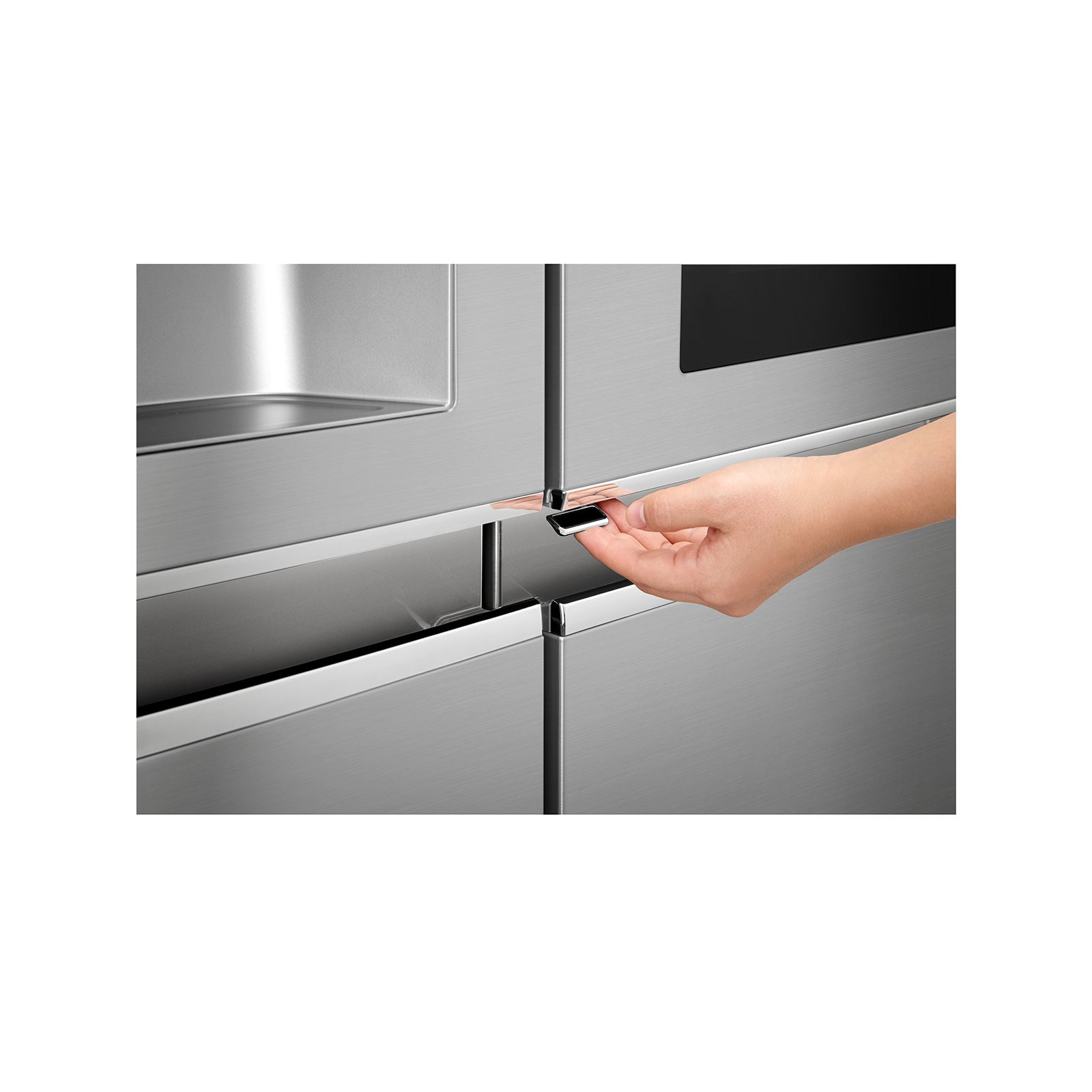 SidebySide LG GSX960NEAZ, Door In Door, 601 l, 179 cm, A++, inox