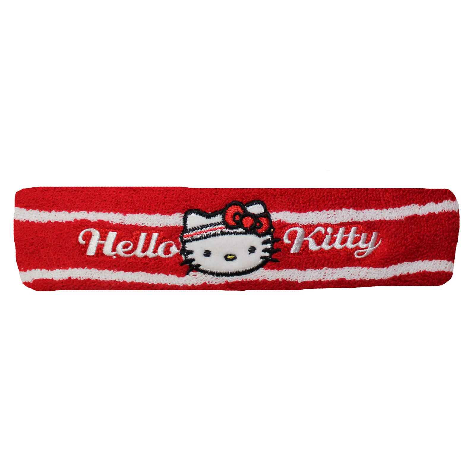 Bentita, Hello Kitty, rosie cu dungi, marime universala