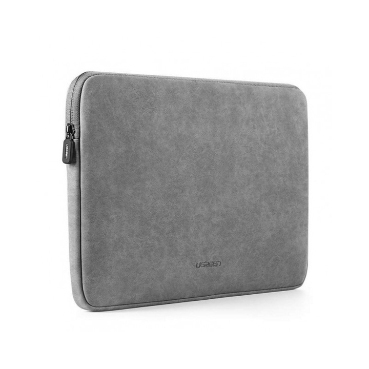 Husa Ugreen Sleeve Pentru Laptop / Macbook Pro / Air, 13 -13.9 inch, Gri
