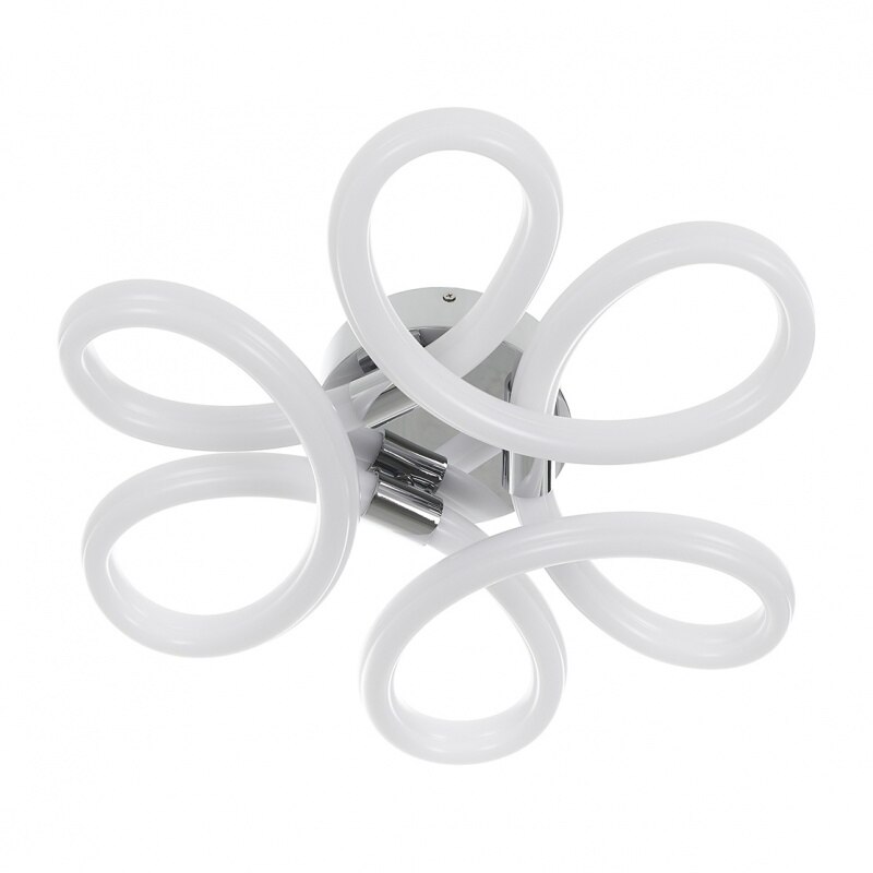 Plafoniera Poodle, Alb, led 60w, 4000k, 2230