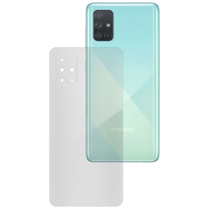 2 db SILKASE fólia készlet Samsung A71-hez, telefon védelem, megújuló szilikon