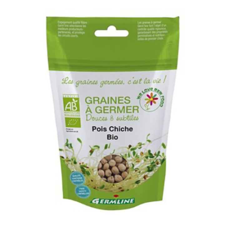 Boabe de naut pentru germinat bio 200g