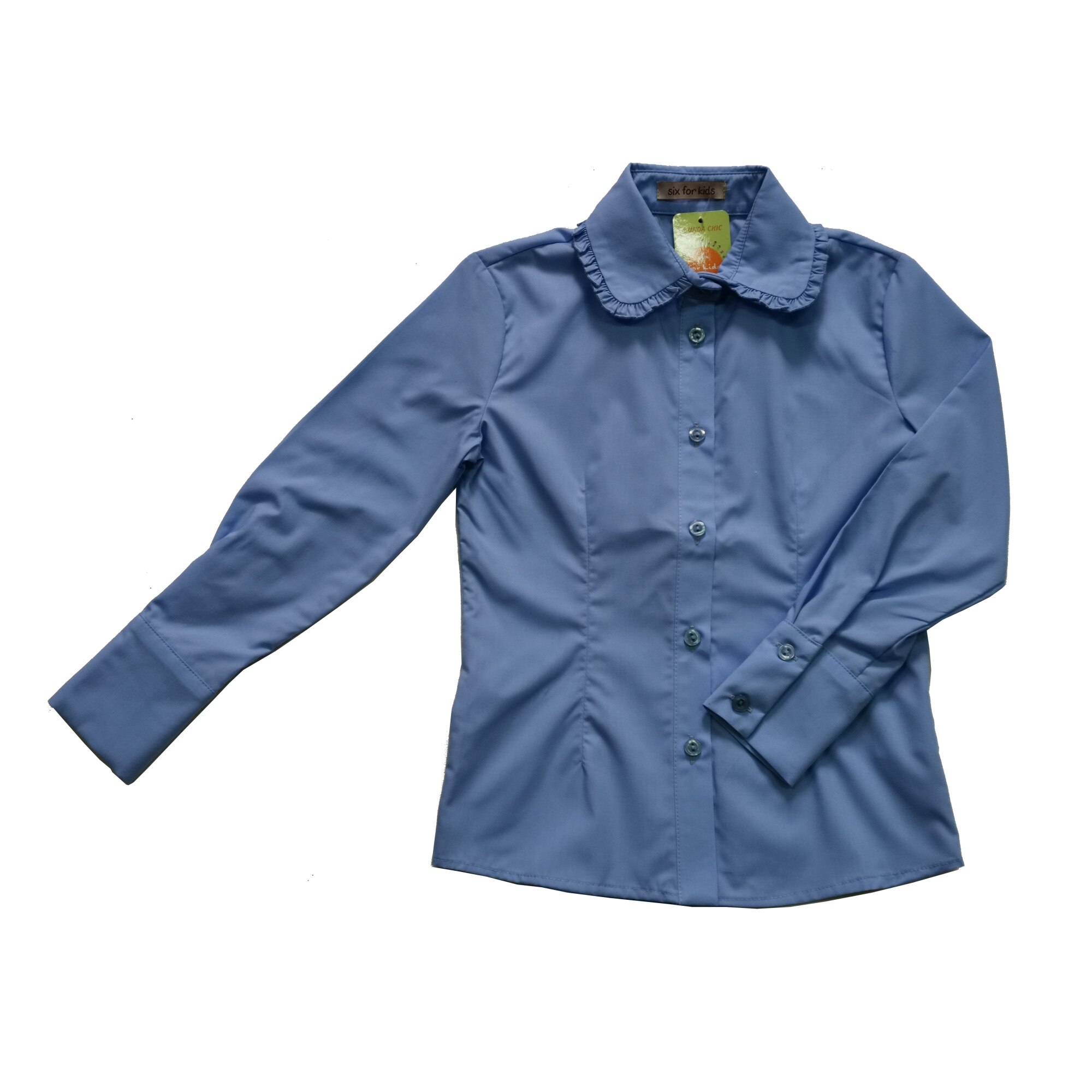 Camasa Viki maneca lunga bleu