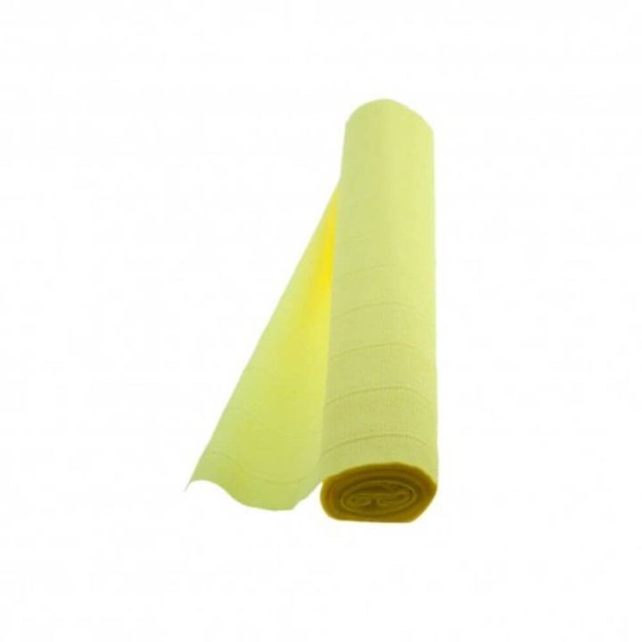 Флорална хартия DACO, 50x250 см, 5 бр./компл., 180 г/м², жълта