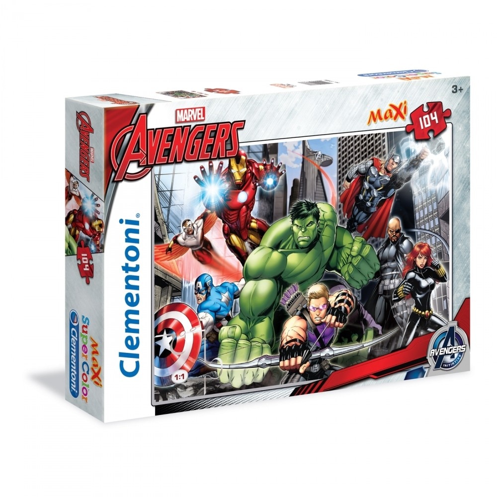 Puzzle Clementoni Avengers, 104 piese XXL