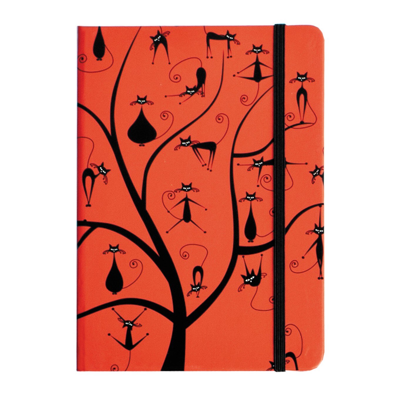 Agenda A5 cu banda elastica TREES