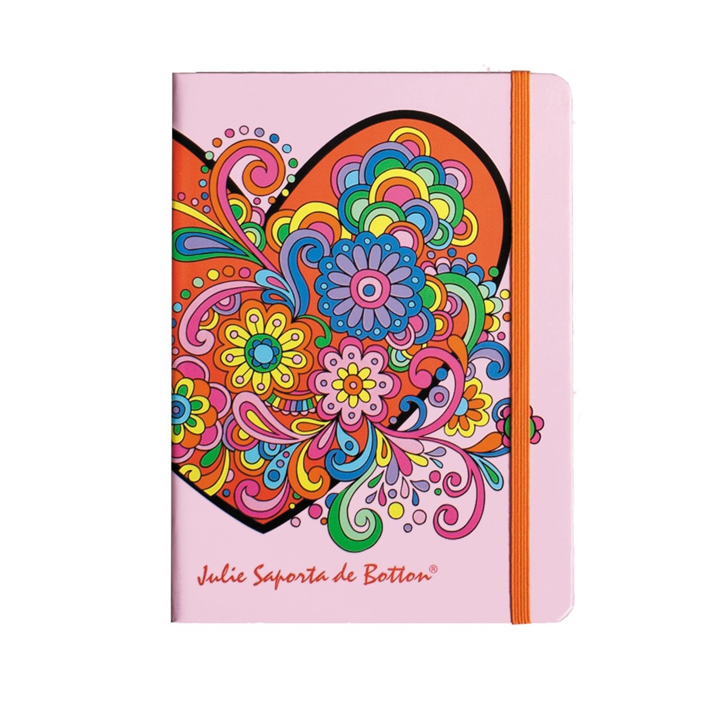 Agenda A5 cu banda elastica FLOWERS