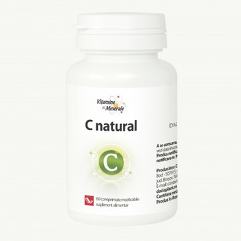 C Natural cu acerola 60 comprimate Dacia Plant C Natural cu acerola 60 comprimate Dacia Plant