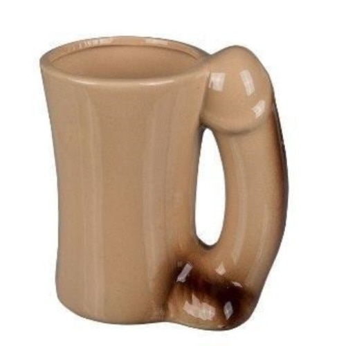 Cana cu maner willy, ceramica, 14x8.5 cm
