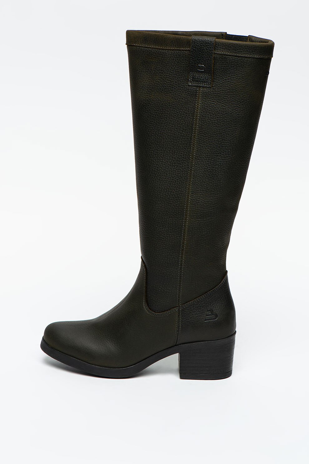 Bullboxer, Cizme medii de piele cu toc masiv