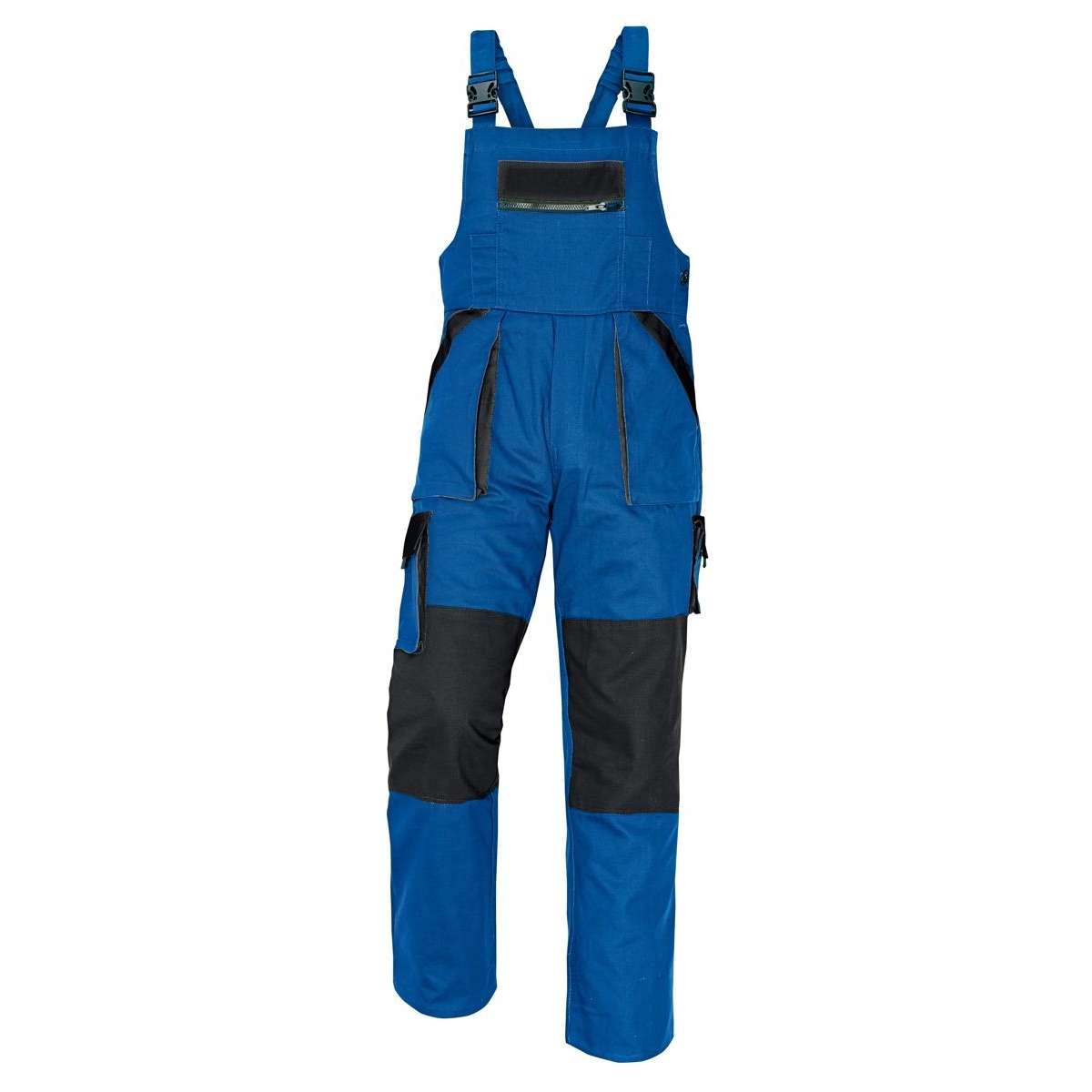 Pantalon pieptar, Cerva, MAX bleu/negru, masura 58