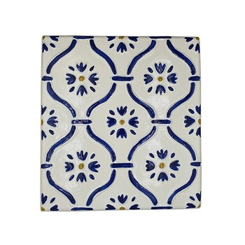 Placa decorativa din teracota, pictata, model Medias, 22x24 cm Placa decorativa din teracota, pictata, model Medias, 22x24 cm