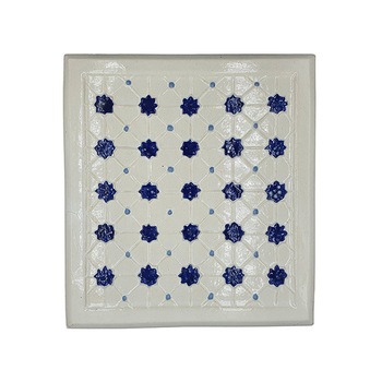 Placa decorativa din teracota, pictata, model Oriental, 22x24 cm Placa decorativa din teracota, pictata, model Oriental, 22x24 cm