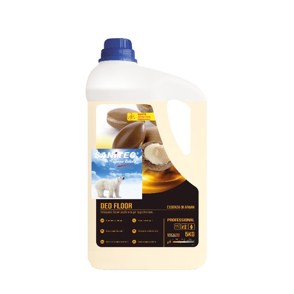 Detergent odorizant pardoseli argan 5kg - Sanitec