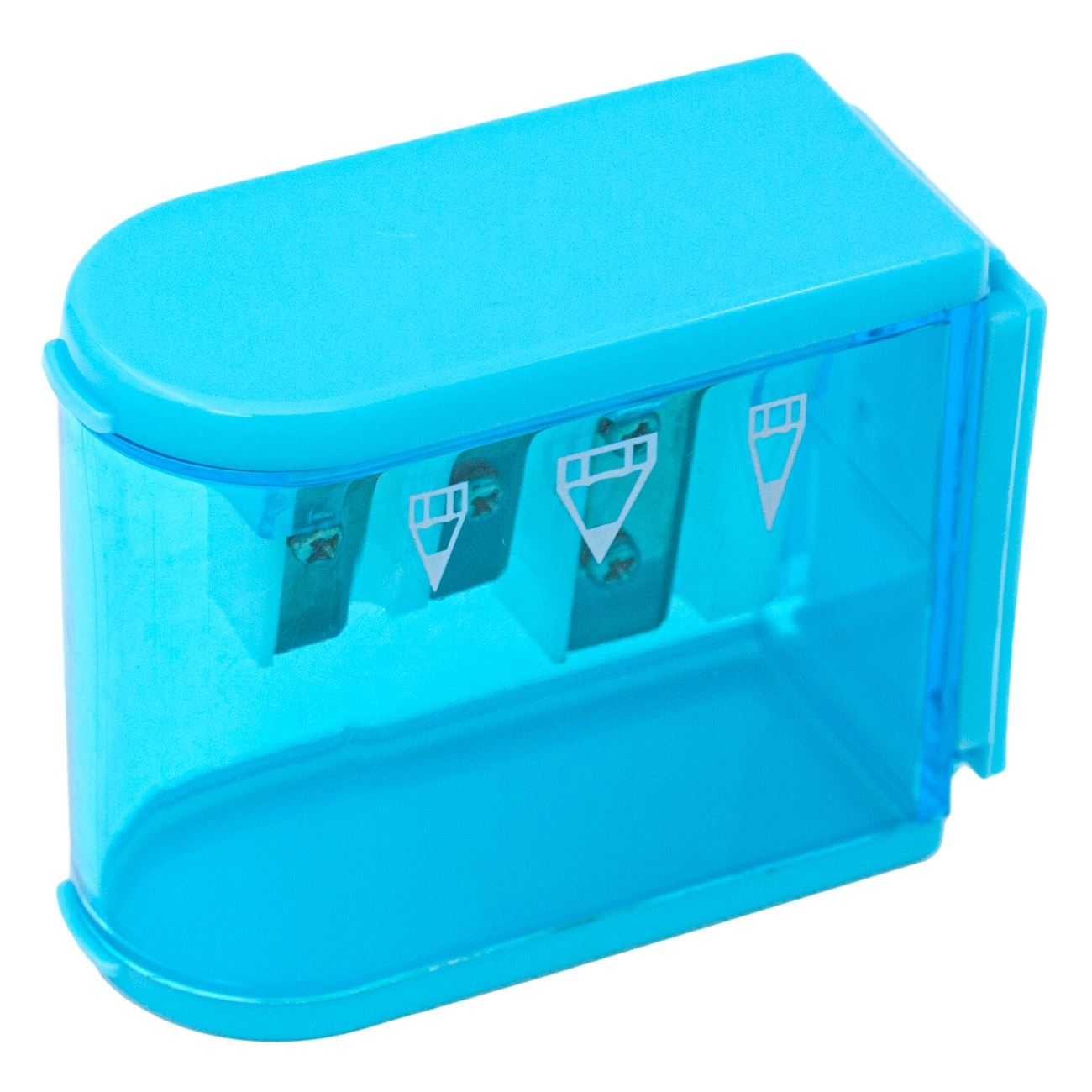 Ascutitoare, Zola®, cu 3 gauri, albastra