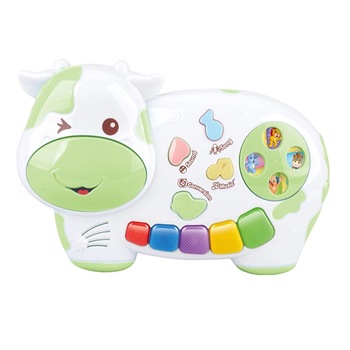 Jucarie muzicala mini pianina vacuta simpatica cu lumini si sunete, WW6501-A RCO® Jucarie muzicala mini pianina vacuta simpatica cu lumini si sunete, WW6501-A RCO®